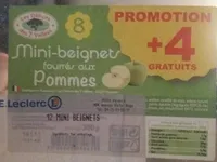Mini beignets fourrés aux pommes