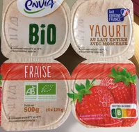 Yaourt bio fraise