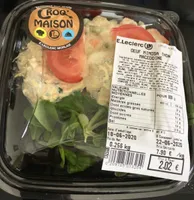 Oeuf mimosa thon macedoine