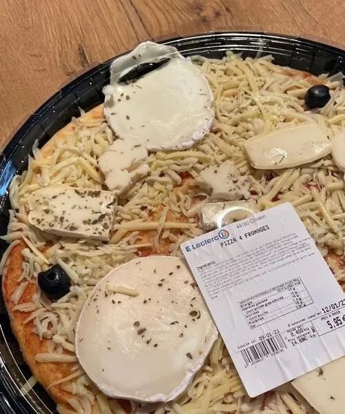 Pizza 4 fromages