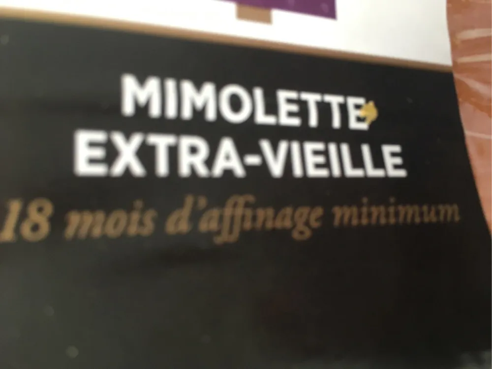 Mimolette extra vieille