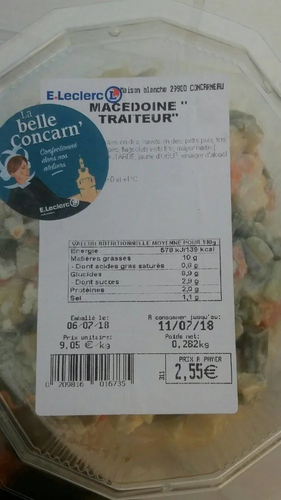 Macedoine traiteur