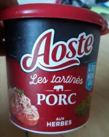 Les tartinés de porc