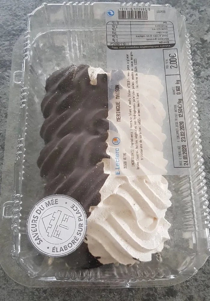 Meringue maison