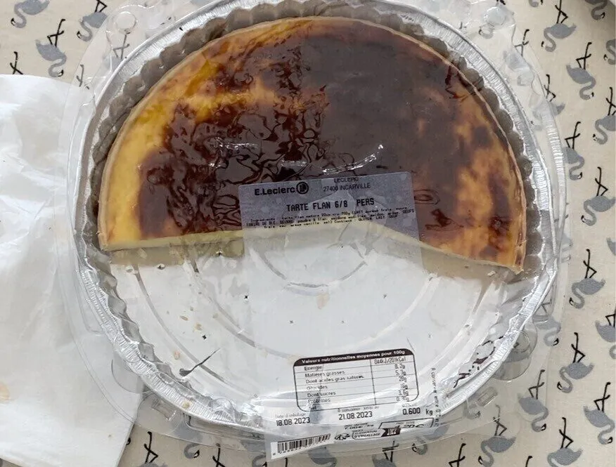 Tarte flan