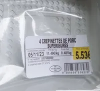 Crepinettes supérieures
