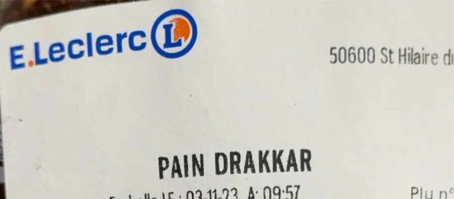 Pain drakkar