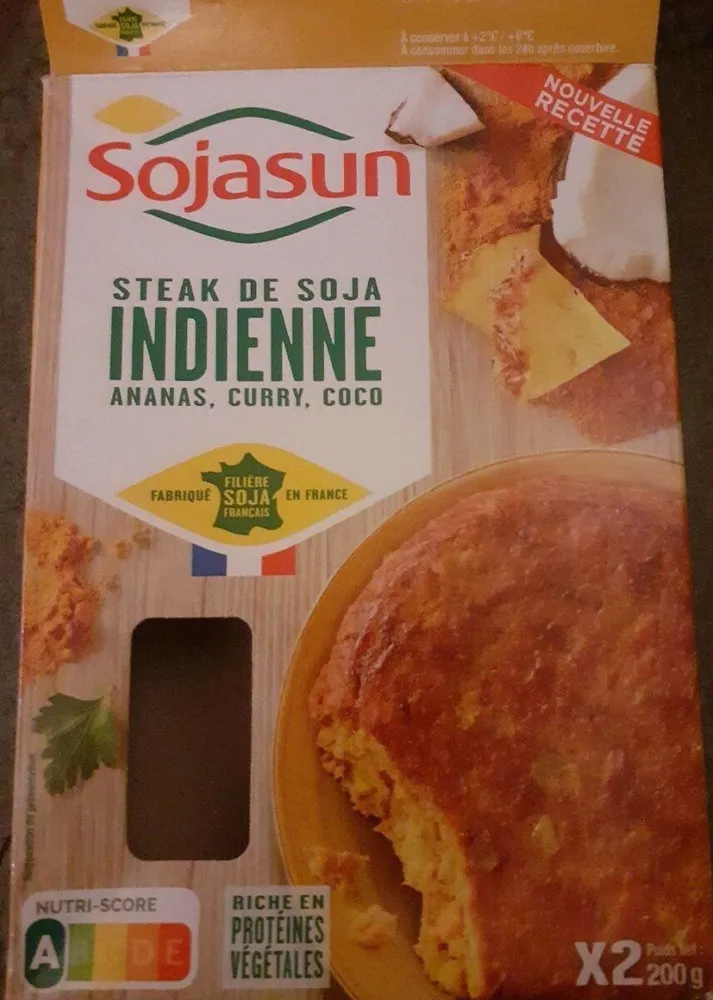 Steak de soja indienne
