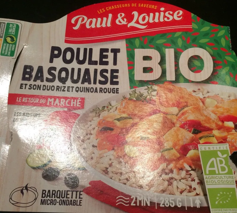 Poulet basquaise