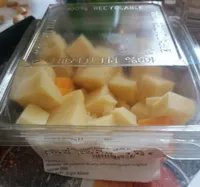 Cube mimolette/emmental