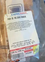 Pain de mie 350G Tranche