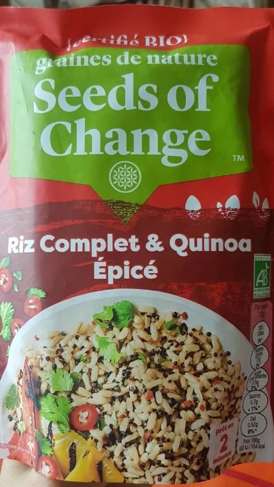 Riz Complet et Quinoa épicé