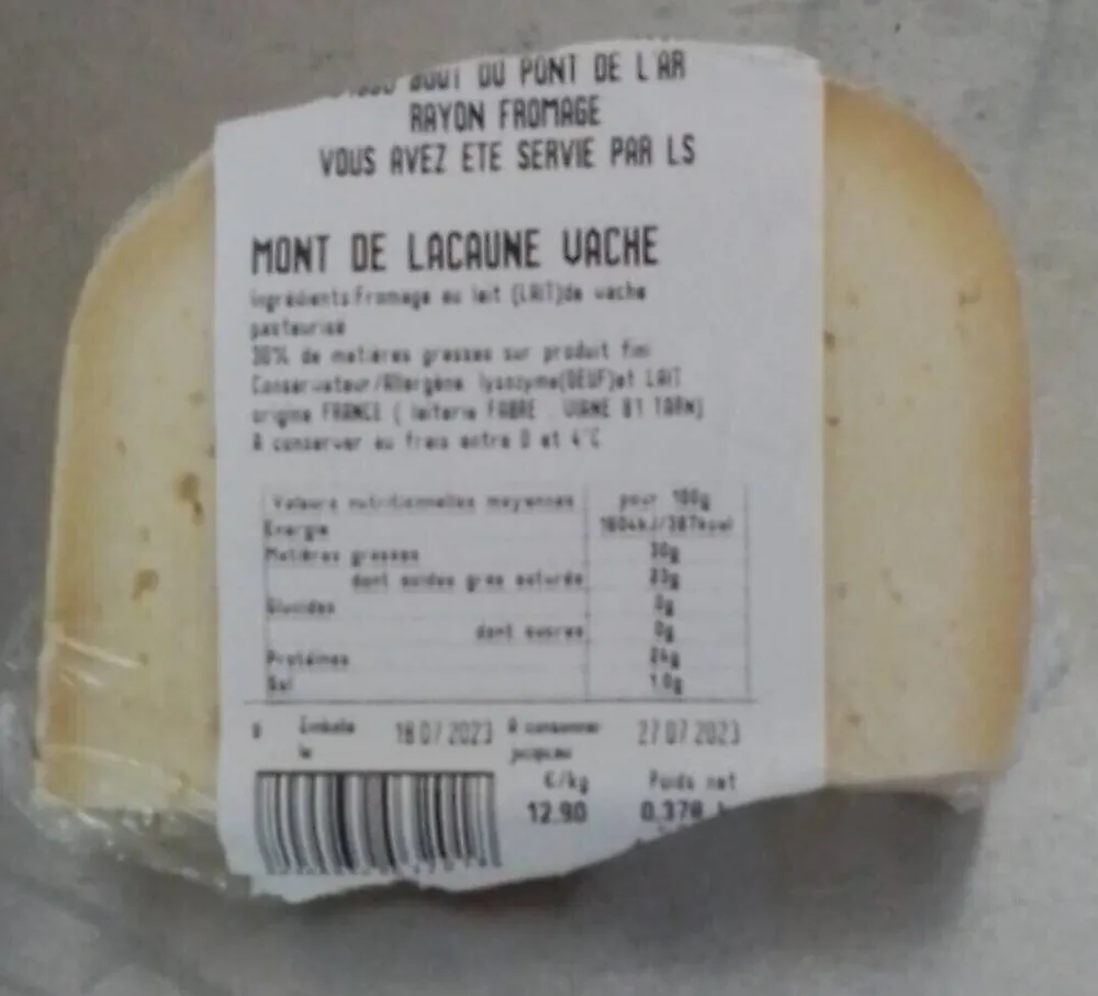 MONT DE LACAUNE VACHE