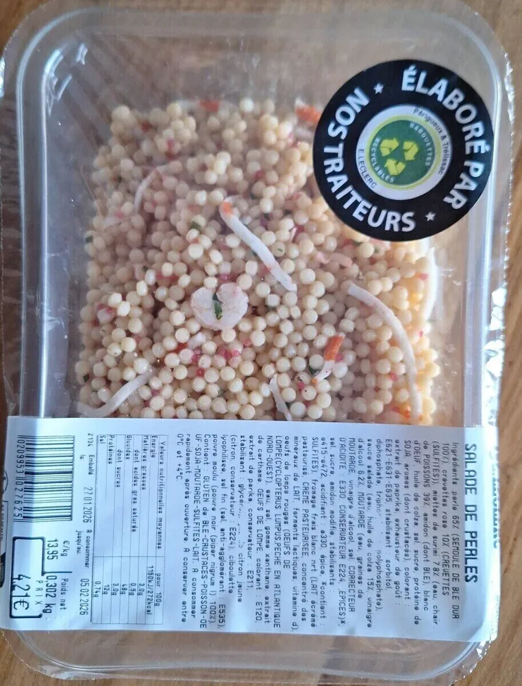 Salade de perles