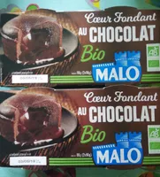 Coeur fondant au chocolat bio