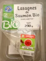 Lasagnes de saumon bio