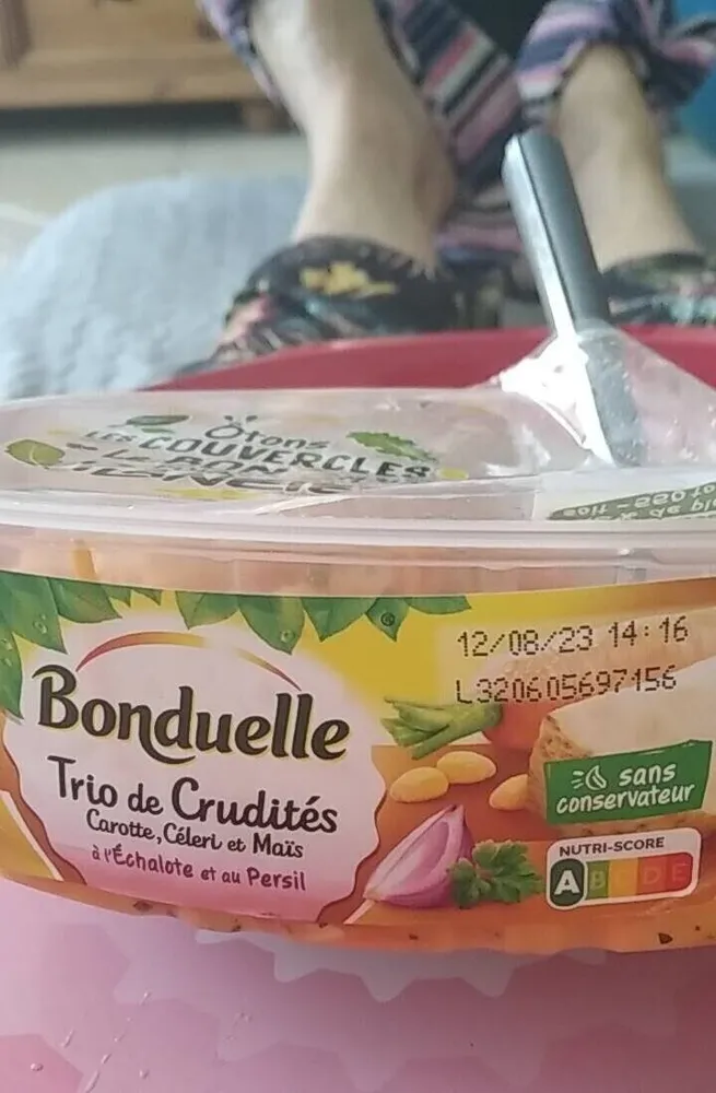 Trio de crudités