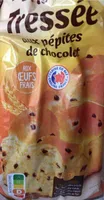 Brioche tréssés aux pépites de chocolat
