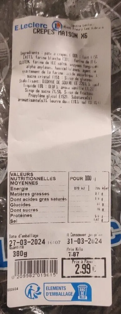 Crêpes