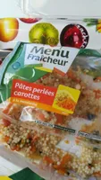 Pâtes perlées carottes