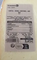 Cantal Jeune Cantorel Aop 30% Aoc