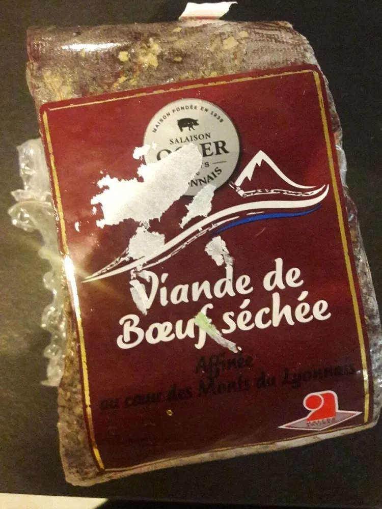 Viande de boeuf séchée