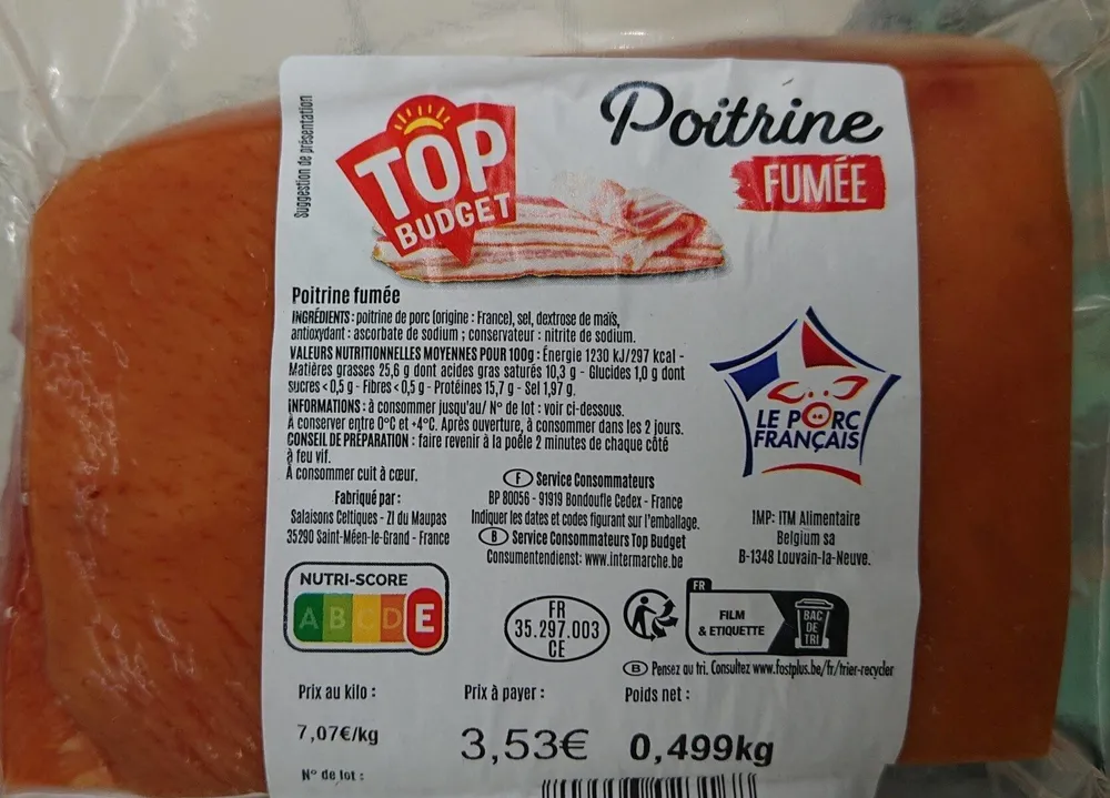 Poitrine fumée