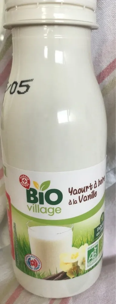 Yaourt à boire à la vanille