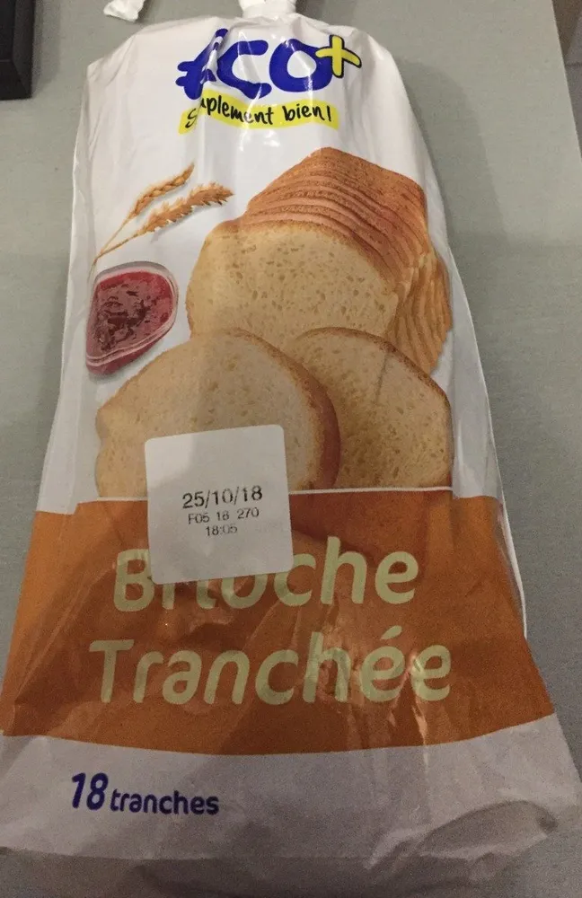 Brioche tranché