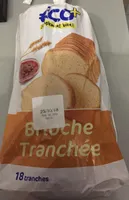 Brioche tranché