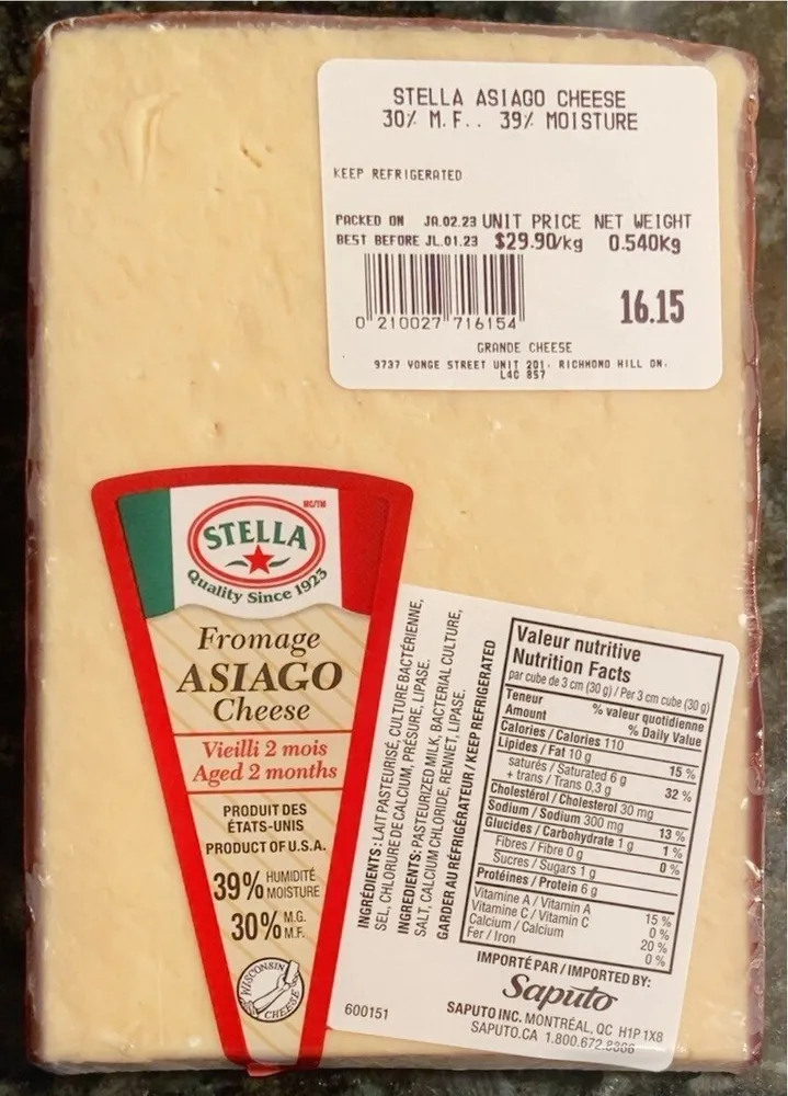 Asiago Cheese