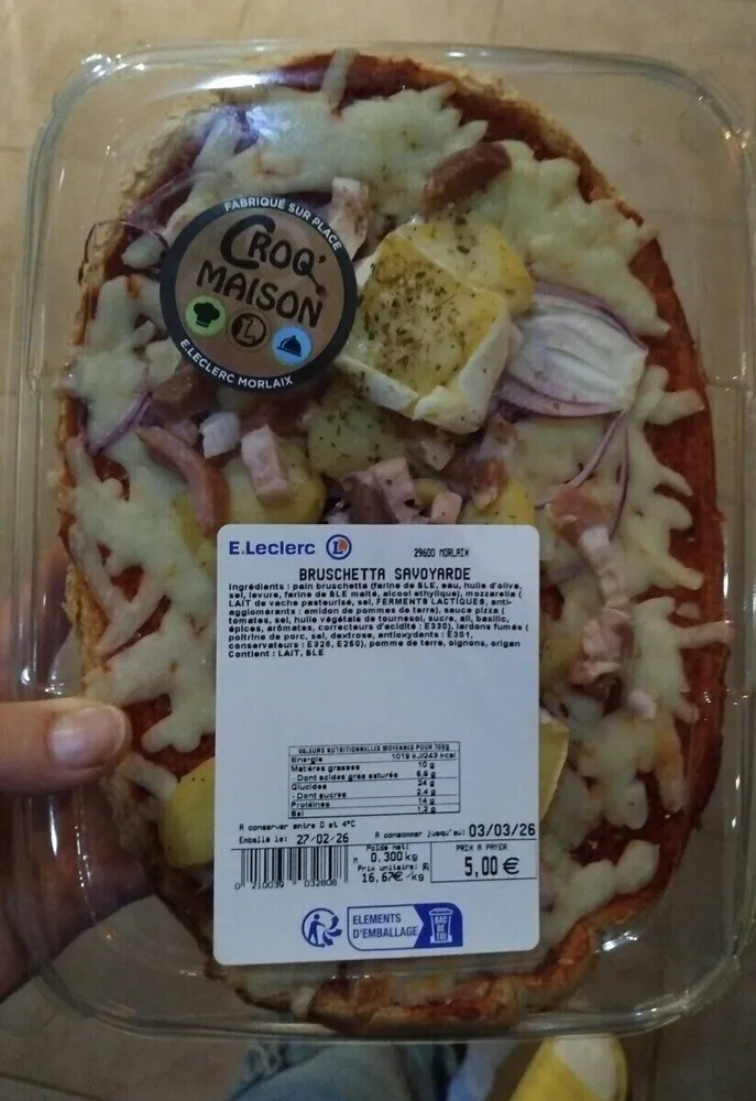 Bruschetta Savoyarde