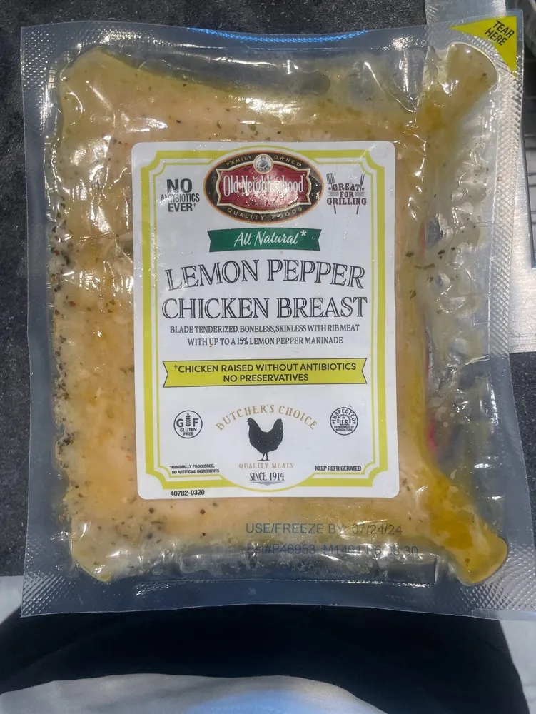 Lemon Pepper Chicken Breast
