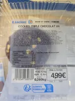 COOKIES TRIPLE CHOCOLAT x4