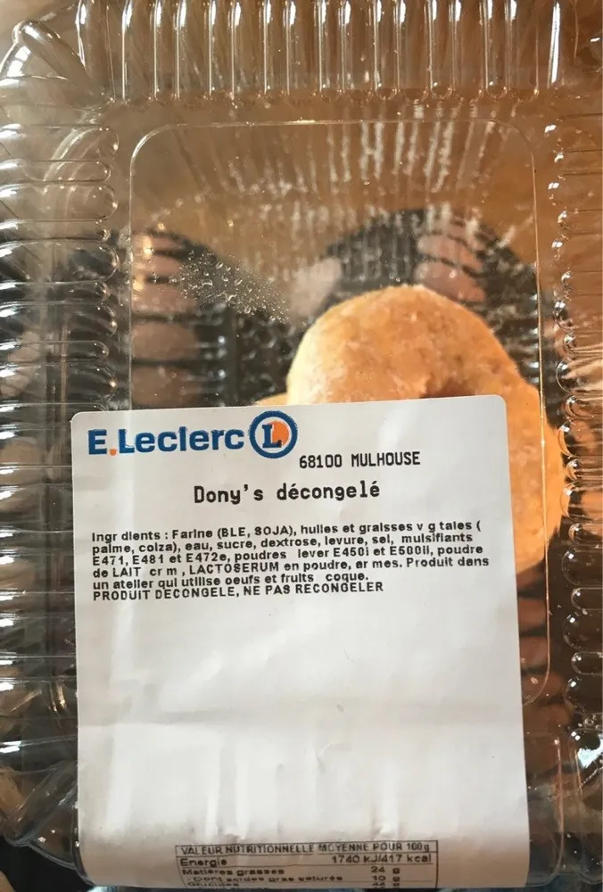 Dony's décongelé