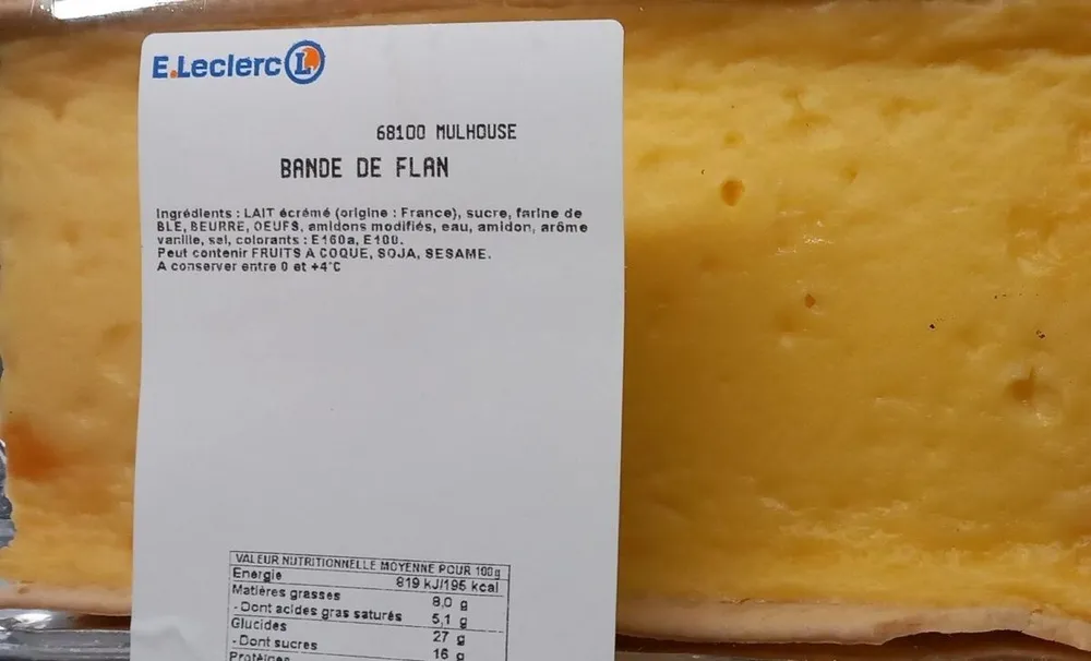 Bande de flan