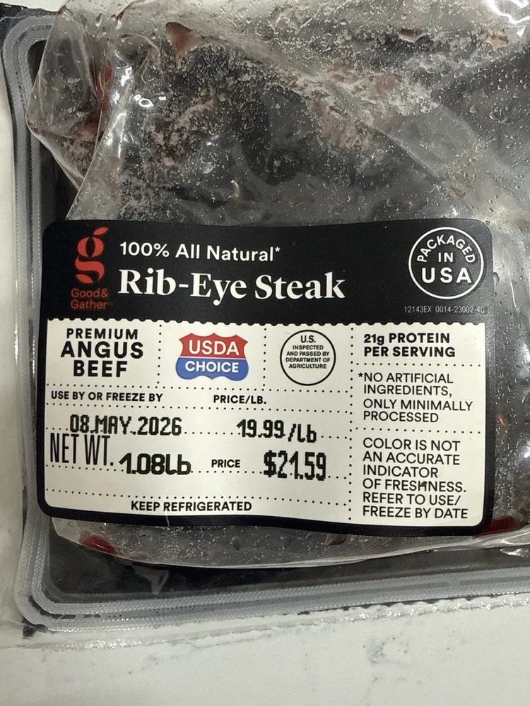 Beef Ribeye Thick Steak