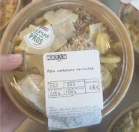 Pâtes carbonata revisité