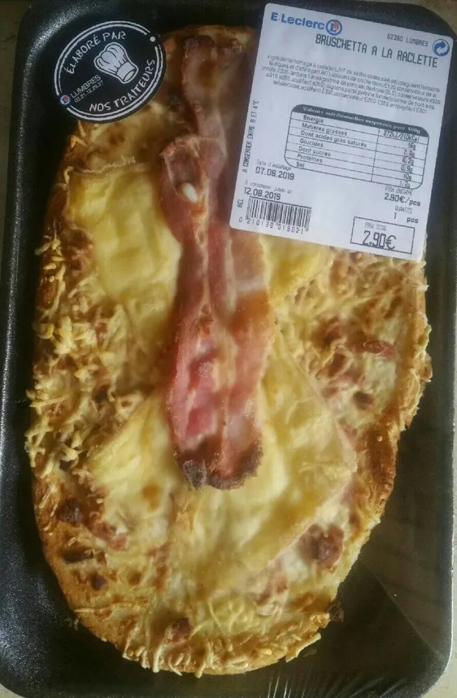 Bruschetta à la raclette