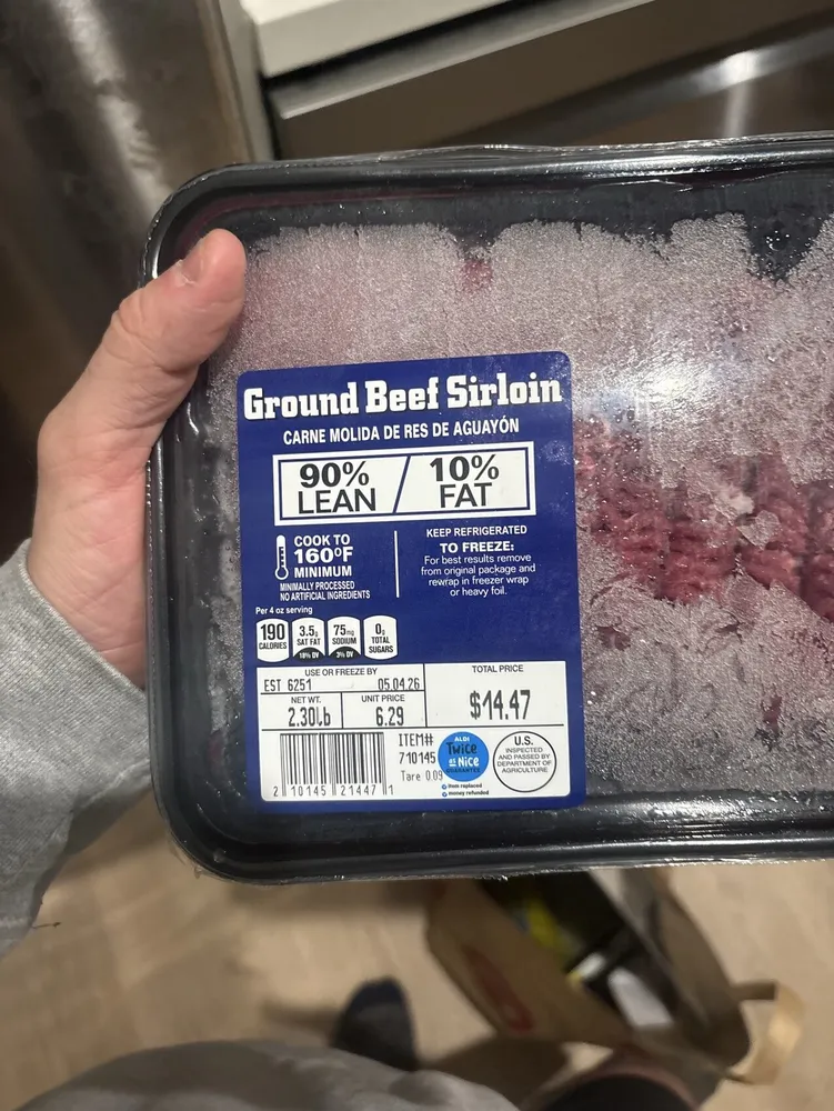 Ground Beef Sirloin 90/10