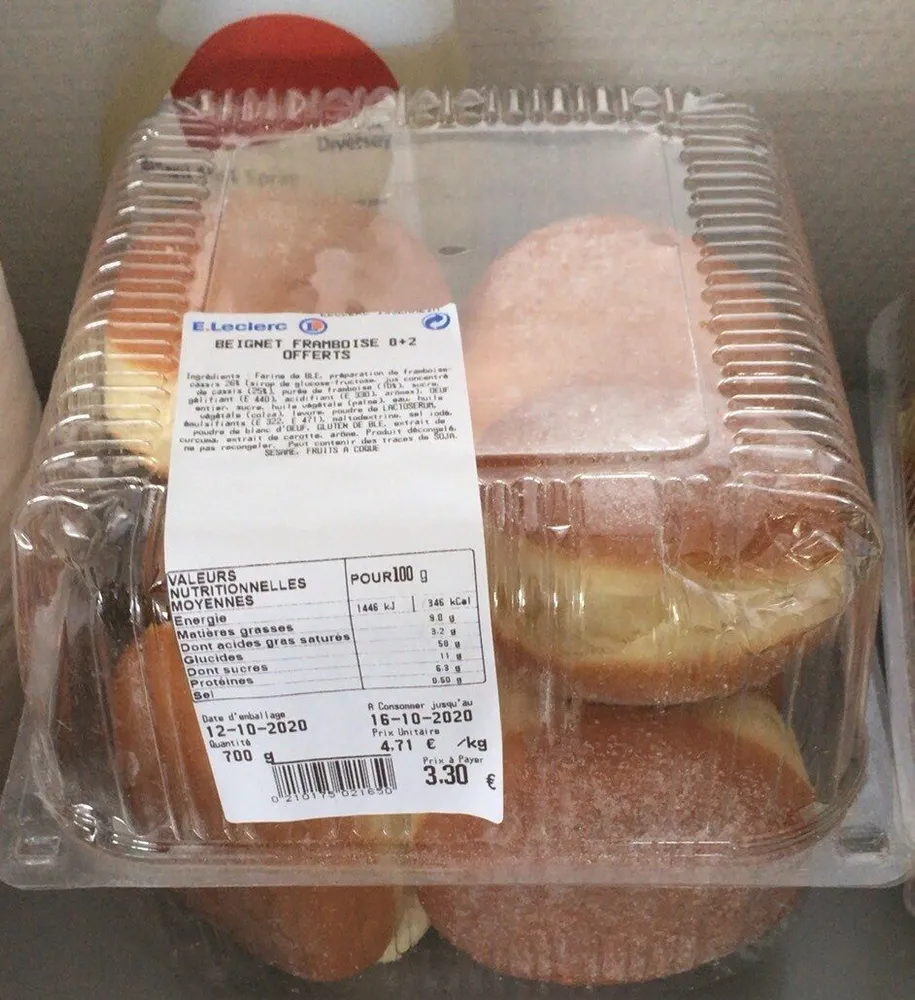 Beignets framboise
