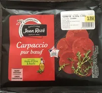 Carpaccio pur boeuf