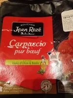 Carpaccio pur boeuf