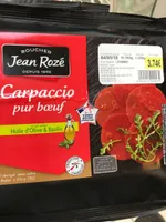 Carpaccio de boeuf