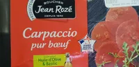Carpaccio pur Boeuf