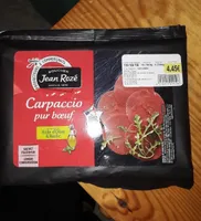 Carpaccio pur boeuf