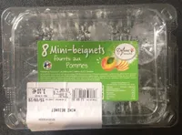 Mini beignets fourrés aux pommes