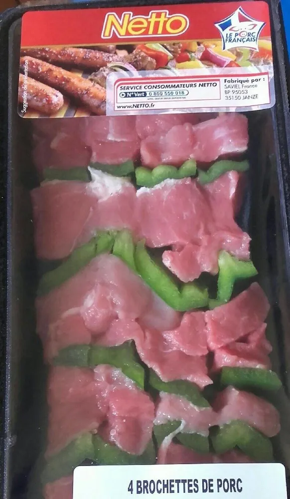 Brochettes de Porc