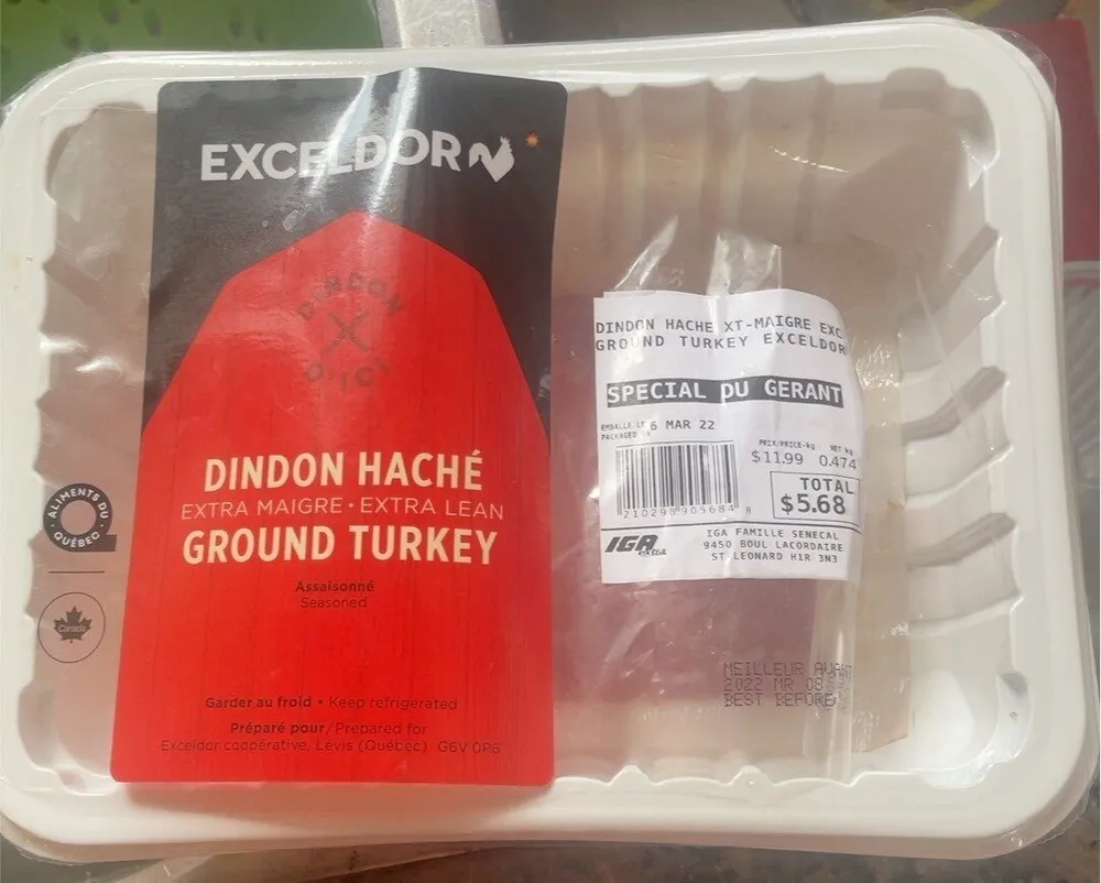 ground turkey