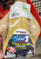 Poulet jaune fermier